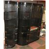 Image 1 : BLACK & GLASS HUTCHES