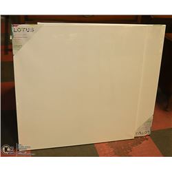 LOT OF 2 ARTISTIC PAINTING CANVASES 36" X 36"