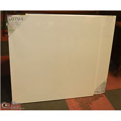 LOT OF 2 ARTISTIC PAINTING CANVASES 36" X 36"