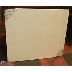 LOT OF 2 ARTISTIC PAINTING CANVASES 36" X 36"