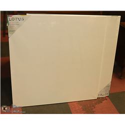 LOT OF 2 ARTISTIC PAINTING CANVASES 36" X 36"