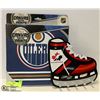 Image 1 : OILERS PAINTING- INCLUDES HOCKEY KEY HOLDER