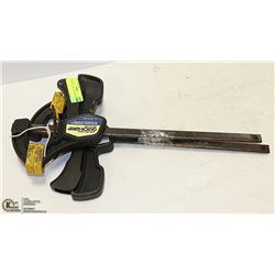 2 PCS OF QUICK-GRIP BAR CLAMP