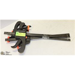 3PCS 12"-300MM QUICK RATCHETING BAR CLAMP