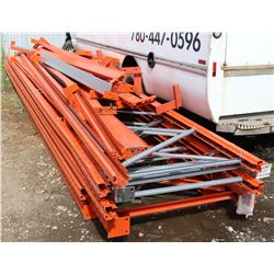 LARGE LOT OF PALLET RACKING