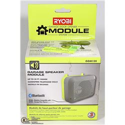 NEW RYOBI GARAGE SPEAKER MODULE