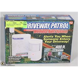 DRIVEWAY PATROL WIRELESS ALERT SYSTEM
