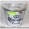 Image 1 : LOT OF 2 CORONA METAL ICE BUCKETS