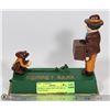 Image 1 : MONKEY BANK, DIE CAST METAL, FUNCTIONAL