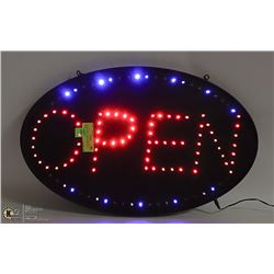 NEON LIGHT - OPEN SIGN FOR BUSINESS