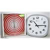 Image 1 : PAIR OF WALL CLOCKS