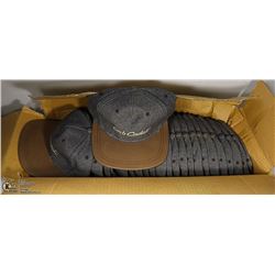 BOX OF 23 NEW BASEBALL CAPS - DENIM WITH