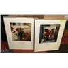 Image 1 : PAIR OF FRAMED PRINTS BY CRISTIN ATRIA 15" X 20"