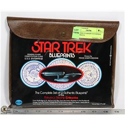 STAR TREK STARSHIP ENTERPRISE BLUE PRINTS