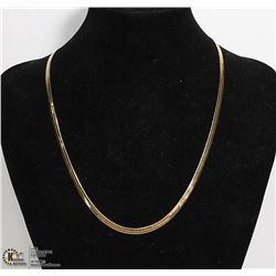 GOLD PLATED SNAKE CHAIN