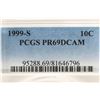 Image 3 : 1999-S ROOSEVELT DIME PCGS PR69 DCAM