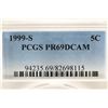 Image 3 : 1999-S JEFFERSON NICKEL PCGS PR69 DCAM