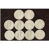 Image 2 : 10 ASSORTED 1930'S AND 40'S MERCURY DIMES