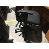 Image 2 : ULINE LORELL ERGOMESH SERIES MANAGERIAL MID-BACK CHAIR - BLACK FABRIC SEAT, BLACK BACK & FRAME,