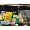Image 2 : SMALL CONTAINER OF VARIOUS ANCHOVY HOOKUPS & SMALL CONTAINER OF VARIOUS TYPES OF LURES