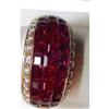 Image 1 :  Ruby & Diamond Band Ring #983620