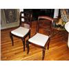 Image 1 : Pair of French Empire Period Chairs #983640