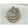 Image 1 :  Victorian Era Crescent and Flower Diamond and #983669