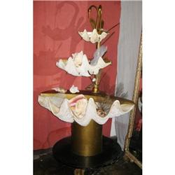 Italian seashell fountain c.1940 #983842