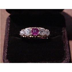Lady's Victorian Ruby and Diamond Ring #984020