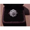Image 1 : Lady's Victorian Silver Topped 18Kt Gold Ring #984022