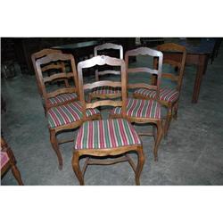 Set of 6 French Louis XV style chairs c.1920 #984135