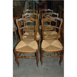 Set of 6 French "Provencal" style chairs c.1920 #984140