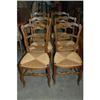 Image 1 : Set of 6 French "Provencal" style chairs c.1920 #984140