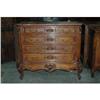Image 1 : French walnut Louis XV St chest c.1900 #984174