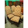 Image 1 : Set of 6 French Barley twist chairs #984210
