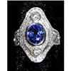 Image 1 : EDWARDIAN DIAMOND AND SAPPHIRE RING #984326