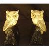 Image 1 : Pair of Antique Marble Owl Bookends #984352