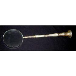 Antique Mother of Pearl Magnifying Glass #984405