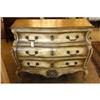 Image 1 : French Louis XV st painted chest in mahogany #984522