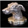 Image 1 : Bronze Greyhound Dog Hood Ornament, Signed #993882