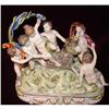 Image 1 : CAPODIMONTE PORCELAIN SIX FIGURE/RAM GROUP #993950