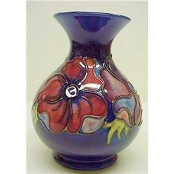 Moorcroft Pottery  VASE Clematis Design  #993960