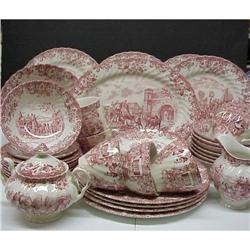 Johnson Bros COACHING SCENES  DINNER SET #993964