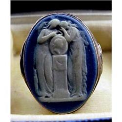 Large Wedgwood Jasperware  Ring  #993976