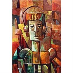 "Cool Rapman" - Avant-Garde' style oil  #994022