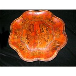 Set of 2 Qing Dynasty Fir Scalloped Edge Circa #994034