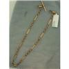 Image 1 : Handmade 9k Gold Watch Chain 1914 #994055