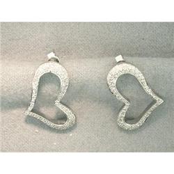 Designer 14k Diamond Earrings #994106