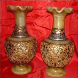 Chinese Ming  Dynasty  Cloisonne Vases (c. #994139