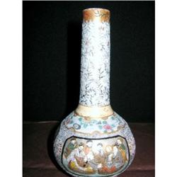 JAPANESE SATSUMA CABINET VASE #994170